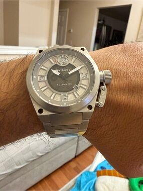 Ballast Valiant BL-3145 Men's Automatic Stainless Steel Skeleton Watch 10ATM